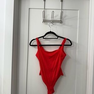 SKIMS Red Bodysuit